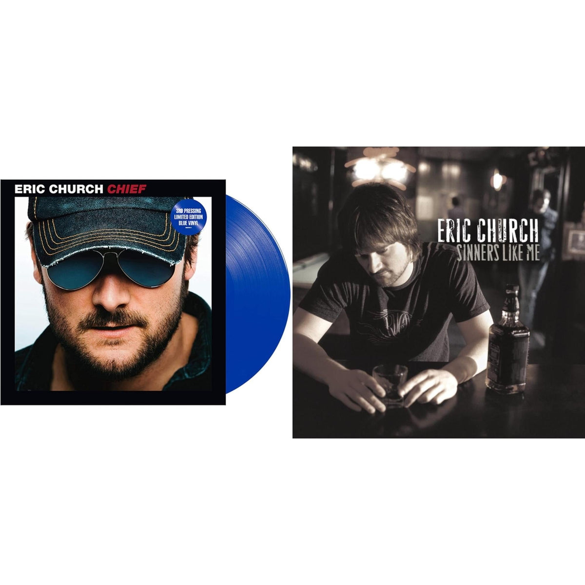 Chief (Blue LP Vinyl) & Sinners Like Me (Blue LP Vinyl)