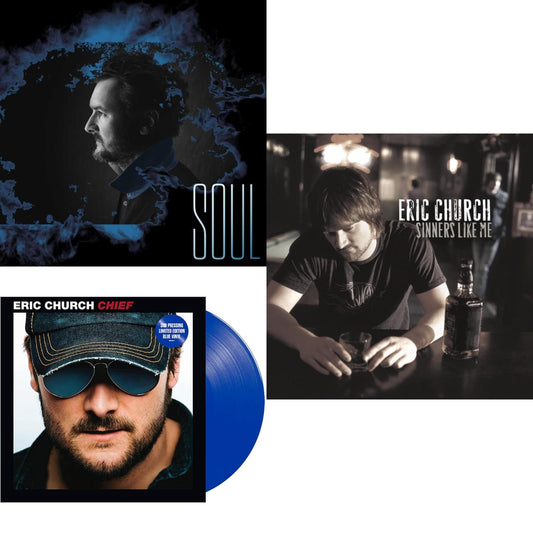 Soul & Chief (Blue LP Vinyl) & Sinners Like Me (Blue LP Vinyl)