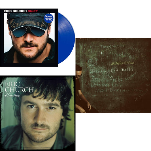 Chief (Blue LP Vinyl) & Carolina (Clear LP Vinyl) & Mr. Misunderstood (Blue LP Vinyl)