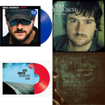 Chief (Blue LP Vinyl) & Carolina (Clear LP Vinyl) & Desperate Man (Red LP Vinyl) & Mr. Misunderstood (Blue LP Vinyl)