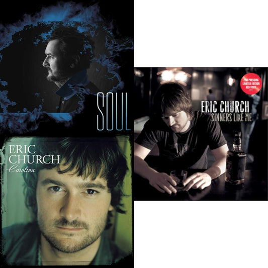 Soul & Carolina (Clear LP Vinyl) & Sinners Like Me (Red LP Vinyl)