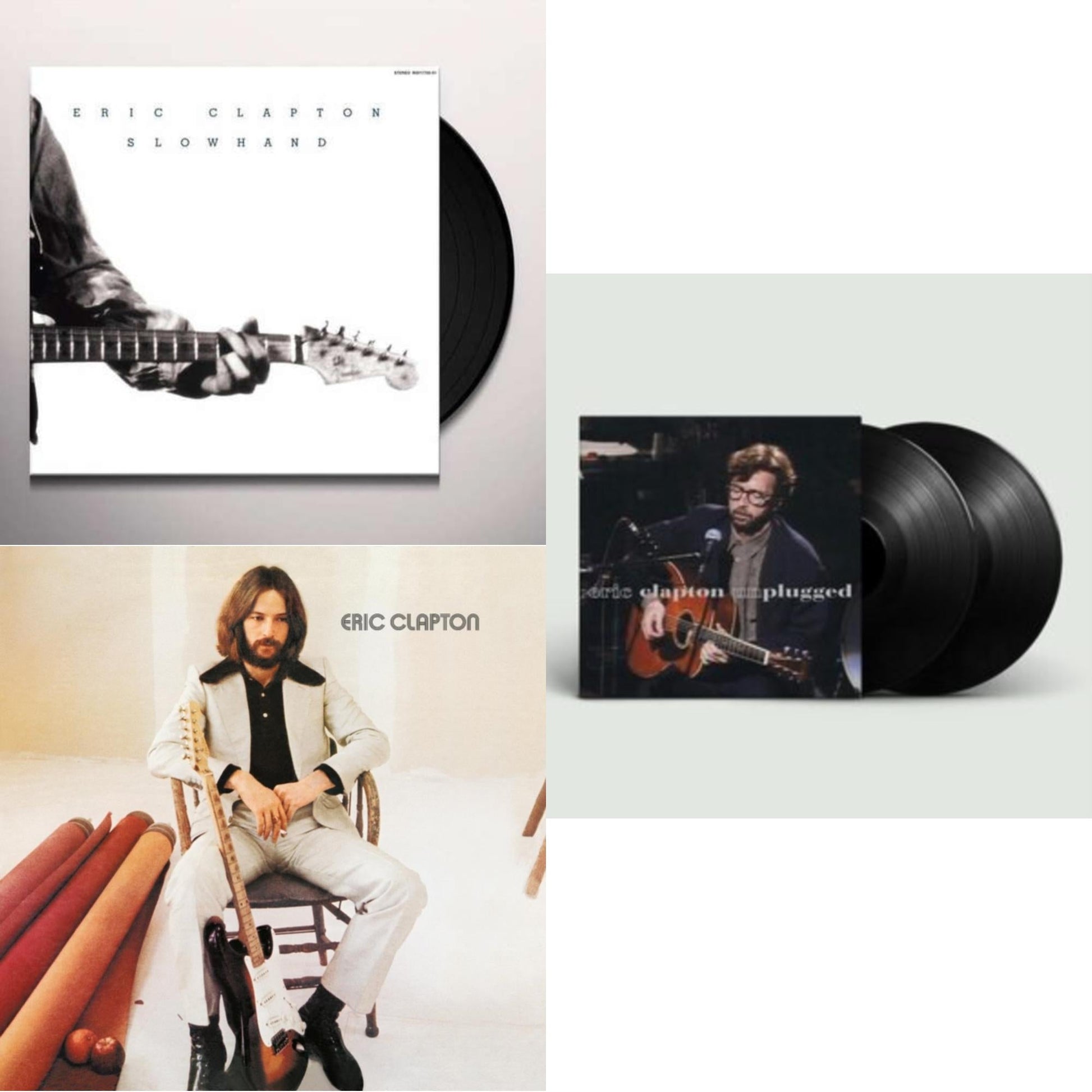 This is a 3 LP Vinyl SKU bundle.
1.This LP Vinyl is brand new.Format: LP VinylMusic Style: Blues RockThis item's title is: UnpluggedArtist: Eric ClaptonLabel: SURFDOG / ERIC CLAPTONBarcode: 197187529575Release Date: 7/14/2023
2.This LP Vinyl is brand new.