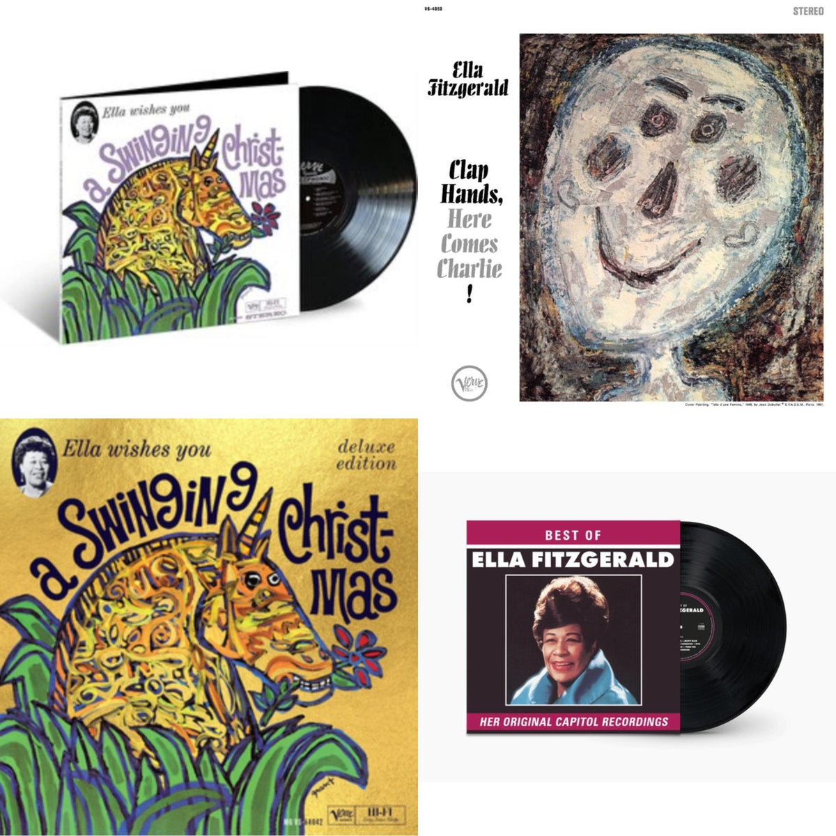 Ella Wishes You A Swinging Christmas (Verve Acoustic Sounds Series) & Clap Hands, Here Comes Charlie! (Verve Acoustic Sound Series) & Ella Wishes You A Swinging Christmas (Deluxe) (2LP) & Best Of