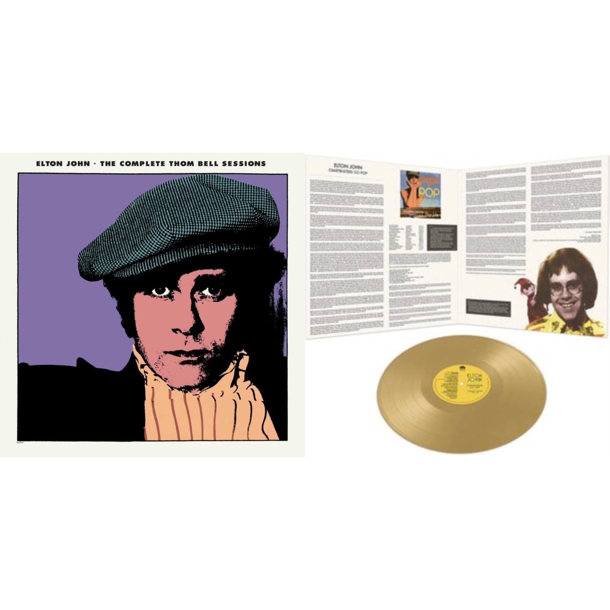 This is a 2 LP Vinyl SKU bundle.
1.This LP Vinyl is brand new.Format: LP VinylThis item's title is: Complete Thom Bell Sessions (Ep) (180G/Purple LP Vinyl)Artist: Elton JohnLabel: EMIBarcode: 602435666242Release Date: 4/23/2022
2.This LP Vinyl is brand new.