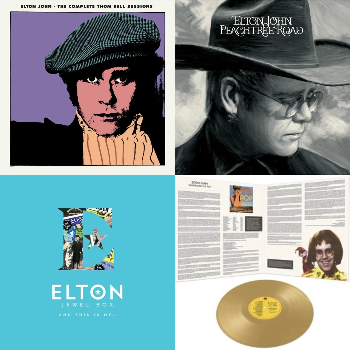 Complete Thom Bell Sessions (Ep) (180G/Purple LP Vinyl) & Peachtree Road (2LP) & Jewel Box (2LP - And This Is Me) & Chartbusters Go Pop - Legendary Covers '69 / '70 (Gold LP Vinyl)
