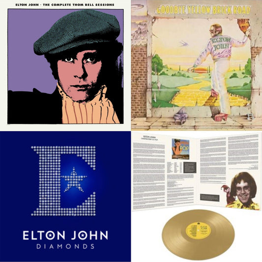 Complete Thom Bell Sessions (Ep) (180G/Purple LP Vinyl) & Goodbye Yellow Brick Road & Diamonds (2LP) & Chartbusters Go Pop - Legendary Covers '69 / '70 (Gold LP Vinyl)