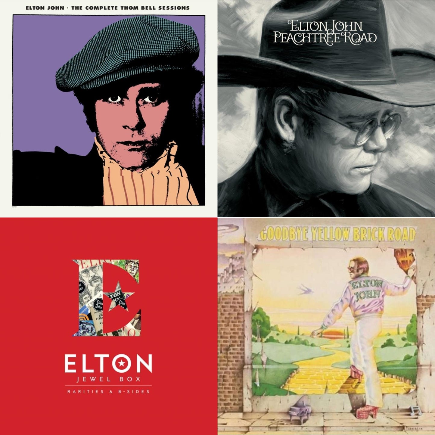 Complete Thom Bell Sessions (Ep) (180G/Purple LP Vinyl) & Peachtree Road (2LP) & Jewel Box (3LP - Rarities & B-Sides) & Goodbye Yellow Brick Road