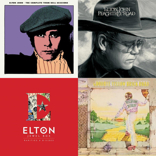 Complete Thom Bell Sessions (Ep) (180G/Purple LP Vinyl) & Peachtree Road (2LP) & Jewel Box (3LP - Rarities & B-Sides) & Goodbye Yellow Brick Road