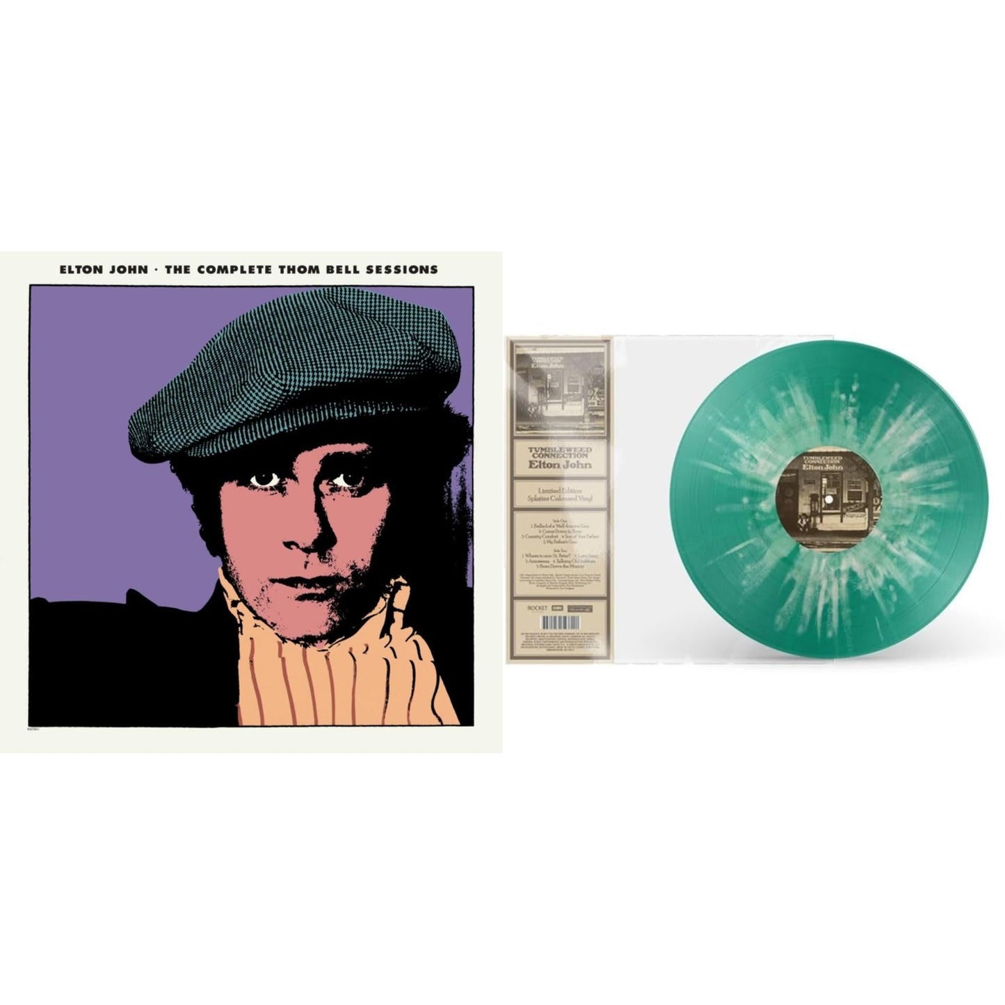Complete Thom Bell Sessions (Ep) (180G/Purple LP Vinyl) & Tumbleweed Connection (Green Splatter LP Vinyl/180G)