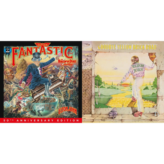 Captain Fantastic & The Brown Dirt Cowboy (50Th Anniversary) (2CD) & Goodbye Yellow Brick Road (Remastered)
