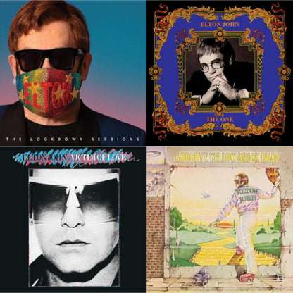 Lockdown Sessions (Blue Vinyl/2LP) (X) & One (2LP) & Victim Of Love & Goodbye Yellow Brick Road