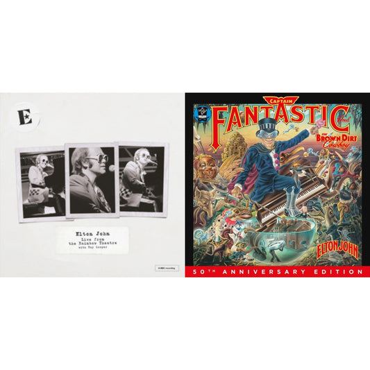 Live At The Rainbow Theatre (180G) & Captain Fantastic & The Brown Dirt Cowboy (50Th Anniversary) (2LP)
