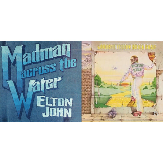 Madman Across The Water (Light Blue LP Vinyl/180G) & Goodbye Yellow Brick Road