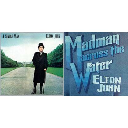 Single Man & Madman Across The Water (Light Blue LP Vinyl/180G)