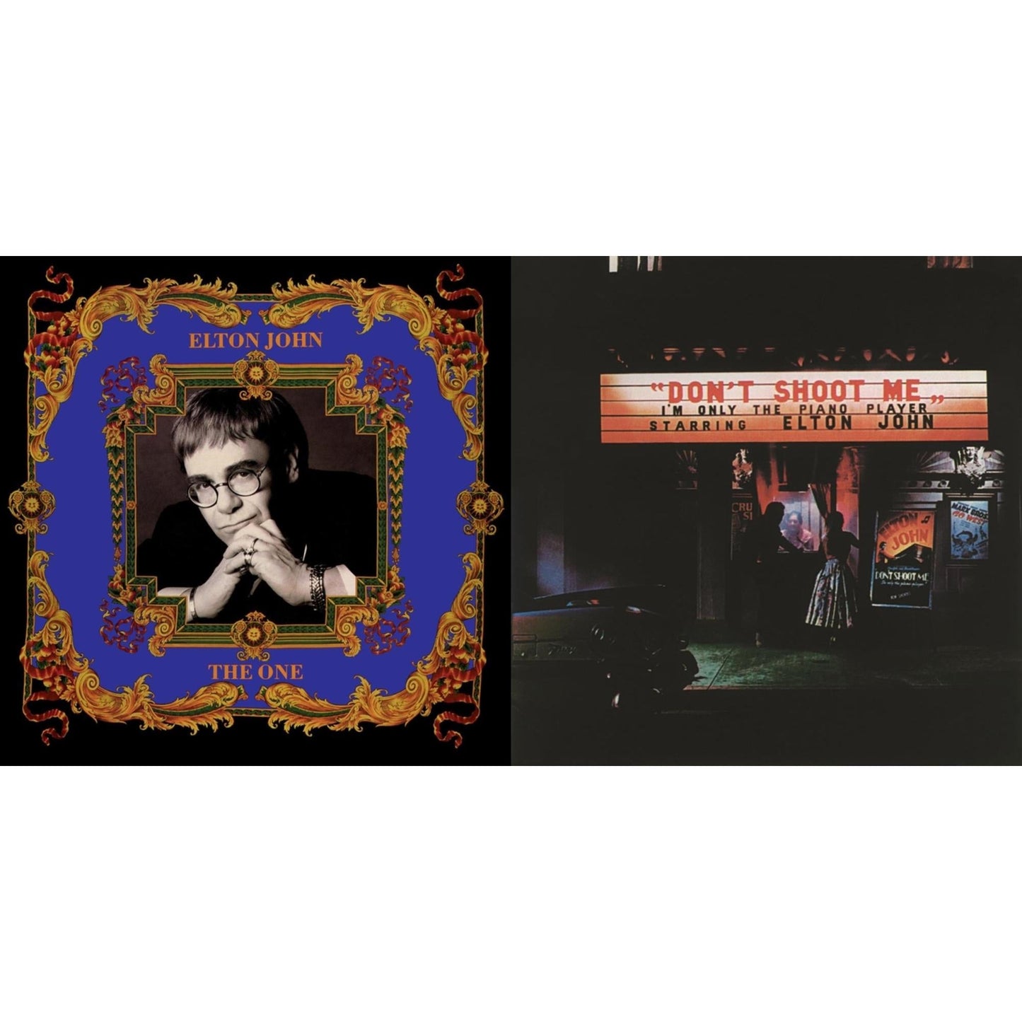 One (2LP) & Don't Shoot Me I'm Only The Piano Player (Red Splatter LP Vinyl/180G)