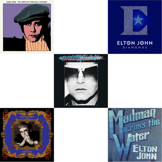 Complete Thom Bell Sessions (Ep) (180G/Purple LP Vinyl) & One (2LP) & Victim Of Love & Diamonds (2LP) & Madman Across The Water (LP)