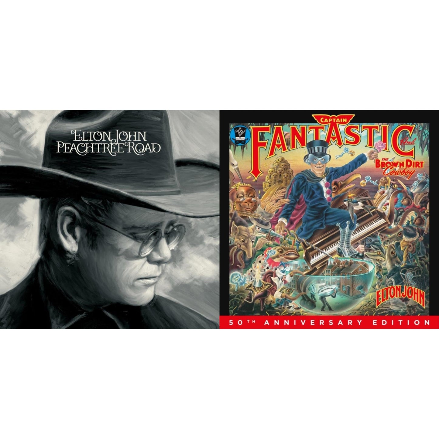 Peachtree Road (2LP) & Captain Fantastic & The Brown Dirt Cowboy (50Th Anniversary) (2LP)