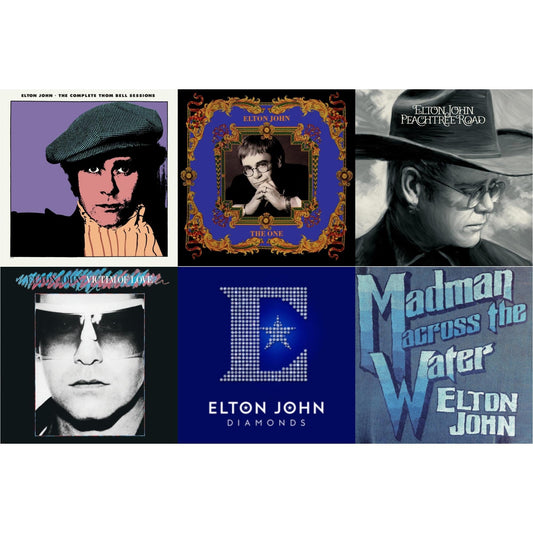 Complete Thom Bell Sessions (Ep) (180G/Purple LP Vinyl) & One (2LP) & Peachtree Road (2LP) & Victim Of Love & Diamonds (2LP) & Madman Across The Water (LP)