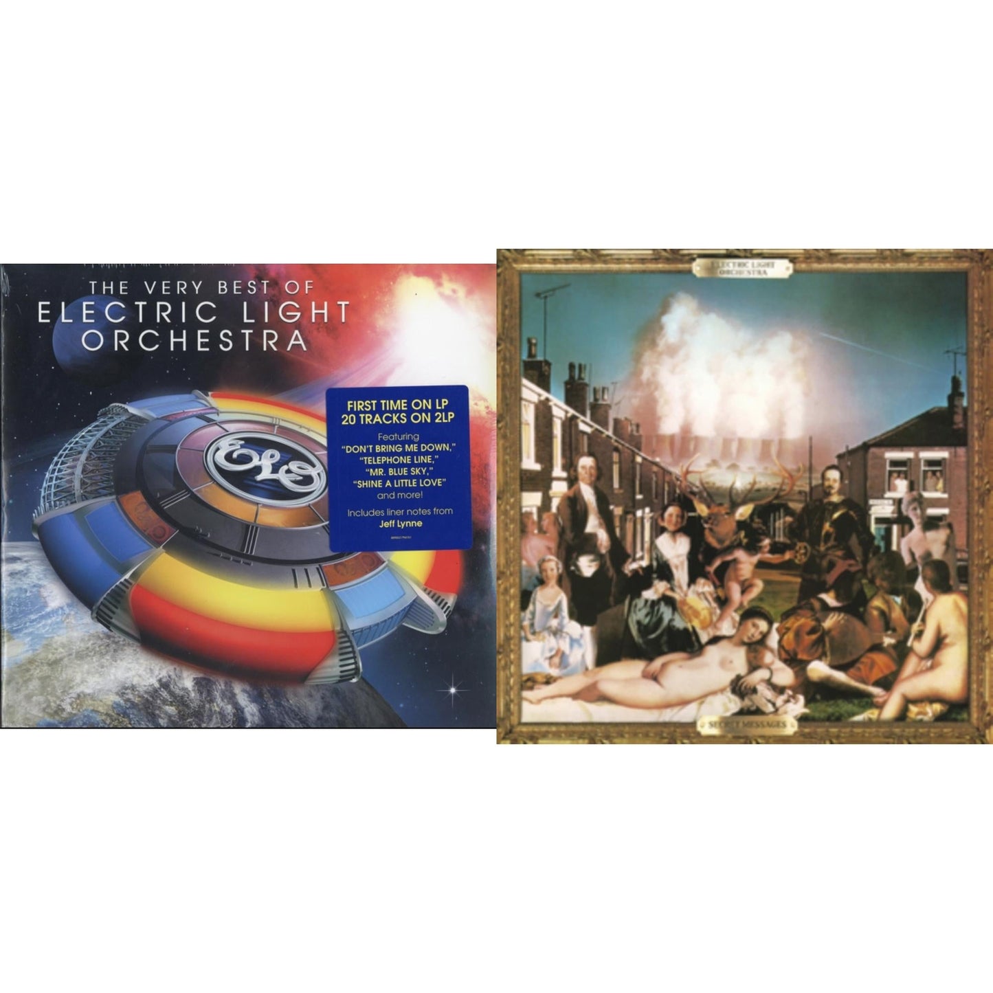 Secret Messages (2 LP/140G Vinyl/Dl Code) & All Over The World: Very Best Of Electric Light Orchestra (2LP/150G/Gatefold)