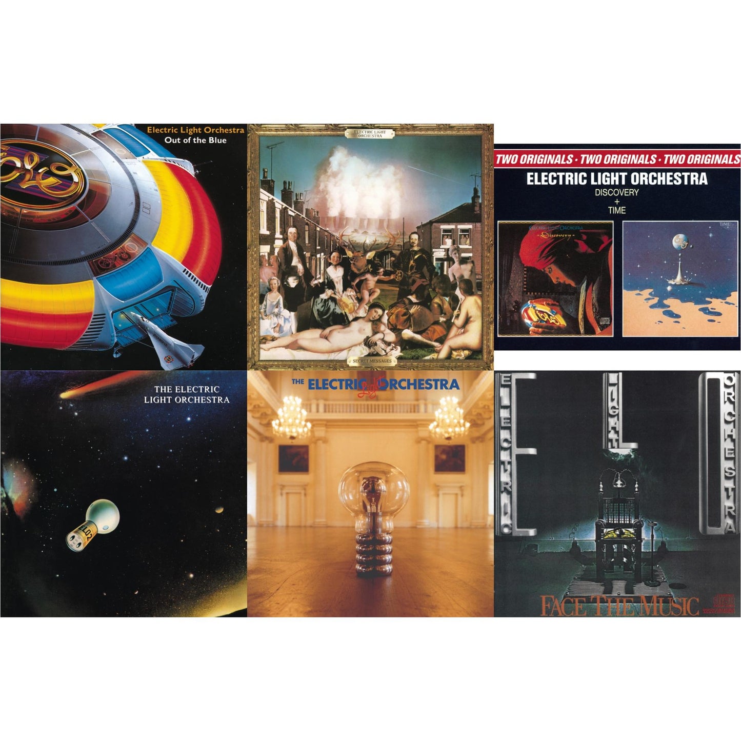 Out Of The Blue & Secret Messages & Discovery & Elo 2 & No Answer & Face The Music