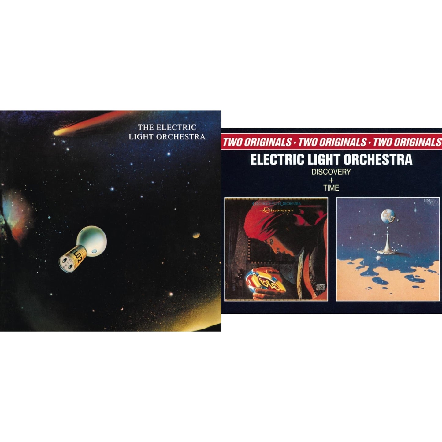 This is a 2 CD SKU bundle.
1.This CD is brand new.Format: CDMusic Style: Alternative RockThis item's title is: Elo 2Artist: Electric Light OrchestraLabel: SONY SPECIAL MARKETINGBarcode: 886976977825Release Date: 5/4/2010
2.This CD is brand new.