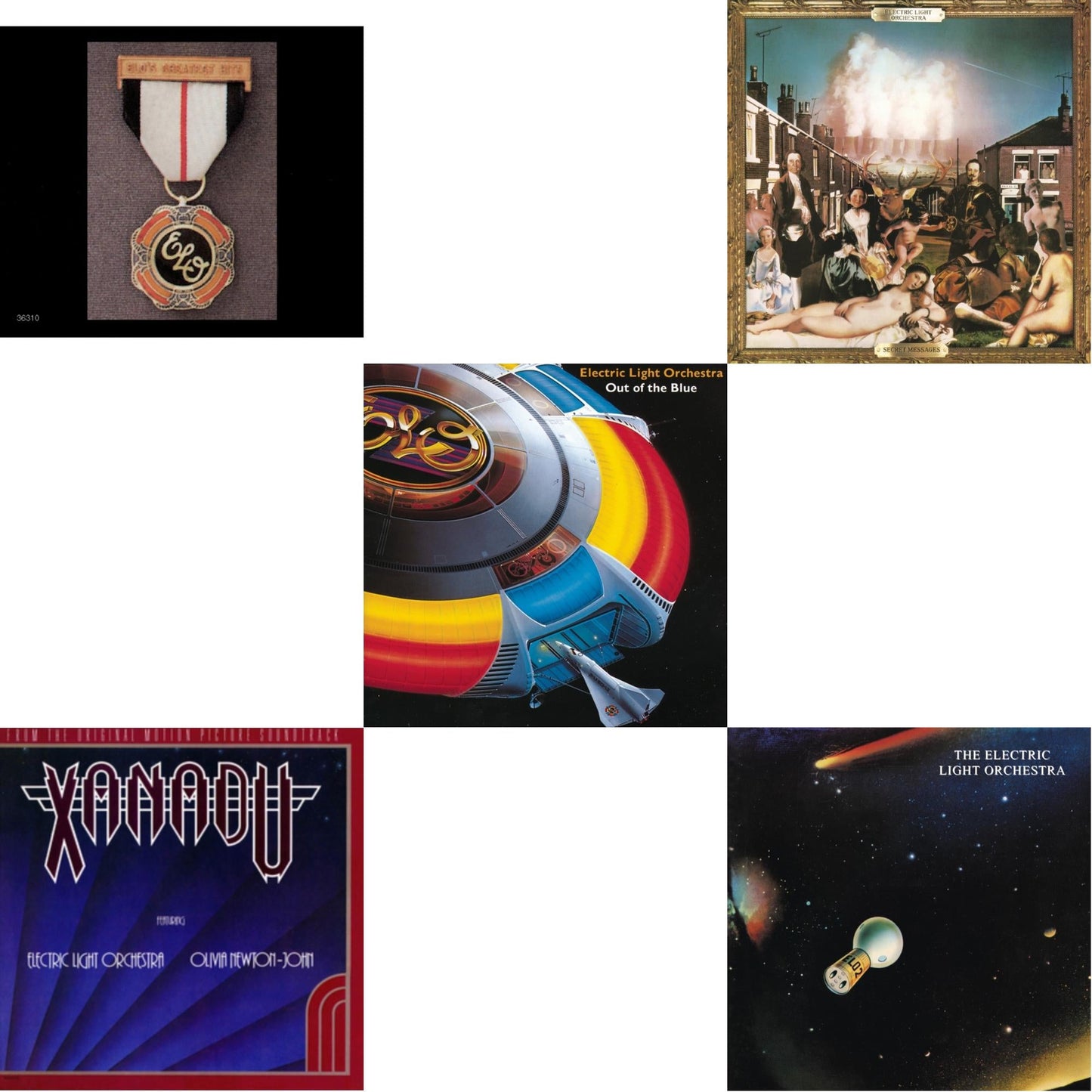 Greatest Hits & Xanadu - Original Motion Picture Soundtrack & Out Of The Blue & Secret Messages & Elo 2