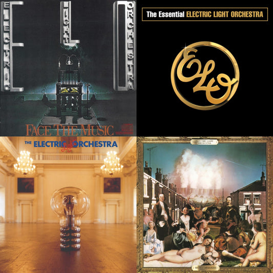 This is a 4 CD SKU bundle.
1.This CD is brand new.Format: CDMusic Style: Classic RockThis item's title is: Secret MessagesArtist: Electric Light OrchestraLabel: SONY SPECIAL MARKETINGBarcode: 886974906025Release Date: 2/10/2009
2.This CD is brand new.