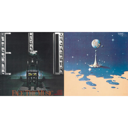 This is a 2 CD SKU bundle.
1.This CD is brand new.Format: CDMusic Style: Synth-popThis item's title is: TimeArtist: Electric Light OrchestraLabel: SONY SPECIAL MARKETINGBarcode: 886976978426Release Date: 5/4/2010
2.This CD is brand new.