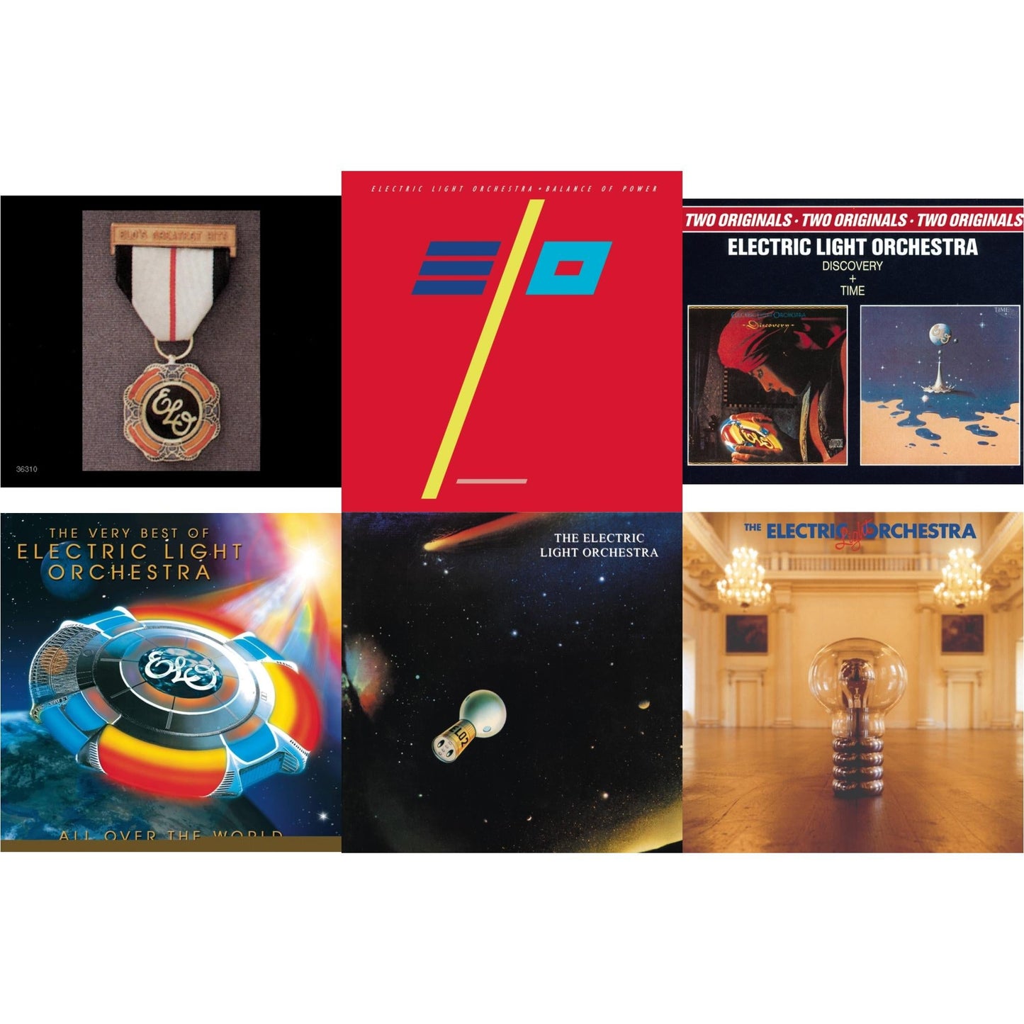 Greatest Hits & All Over The World: Very Best Of & Balance Of Power & Discovery & Elo 2 & No Answer