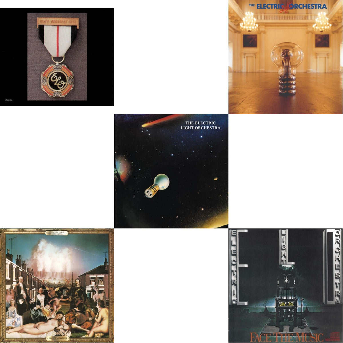 Greatest Hits & Secret Messages & Elo 2 & No Answer & Face The Music