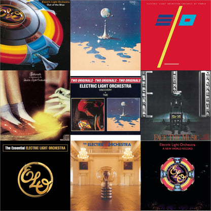 This is a 9 CD SKU bundle.
1.This CD is brand new.Format: CDThis item's title is: Out Of The BlueArtist: Electric Light OrchestraLabel: SONY SPECIAL MARKETINGBarcode: 886972675022Release Date: 2/22/2008
2.This CD is brand new.