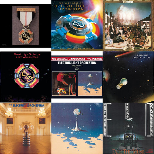 Greatest Hits & All Over The World: Very Best Of & Secret Messages & New World Record & Discovery & Elo 2 & No Answer & Time & Face The Music