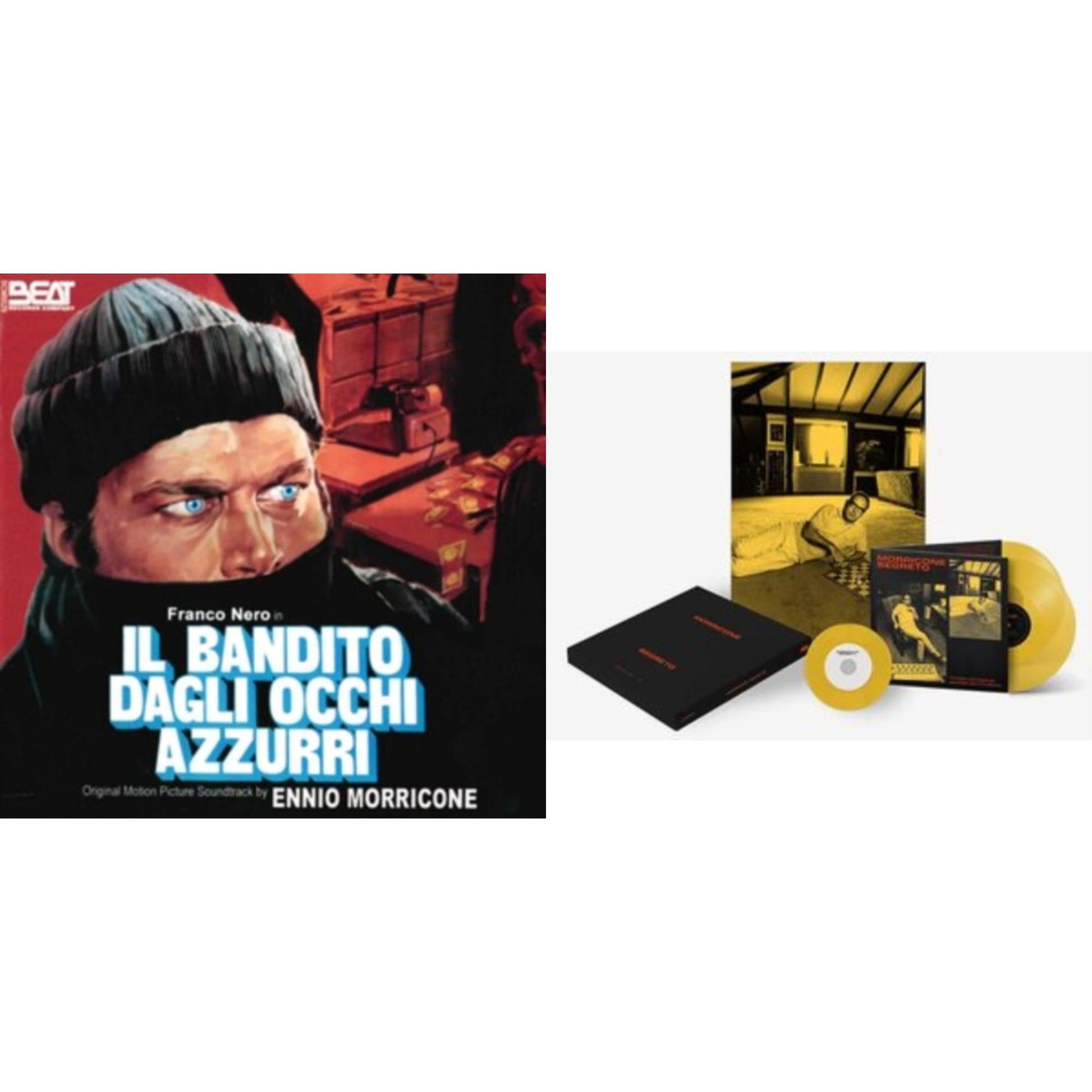 This is a 2 LP Vinyl SKU bundle.
1.This LP Vinyl is brand new.Format: LP VinylMusic Style: ScoreThis item's title is: Blue-Eyed Bandit (Il Bandito Dagli Occhi Azzurri) OstArtist: Ennio MorriconeLabel: VERVEBarcode: 602438537174Release Date: 9/17/2021
2.This LP Vinyl is brand new.