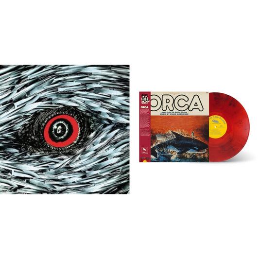 Bird With The Crystal Plumage (140G/Crystal Clear LP Vinyl) & Orca (Music From The Motion Picture) (Reel Cut Series) (Red LP Vinyl)