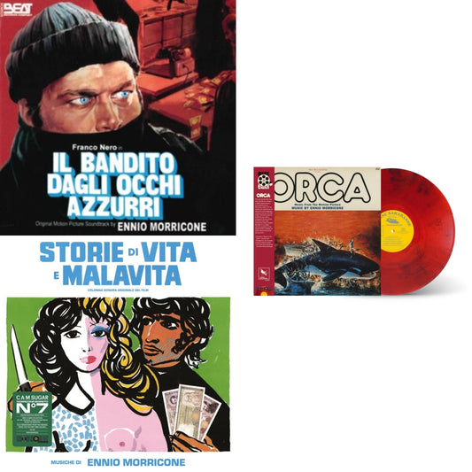 This is a 3 LP Vinyl SKU bundle.
1.This LP Vinyl is brand new.Format: LP VinylMusic Style: ScoreThis item's title is: Blue-Eyed Bandit (Il Bandito Dagli Occhi Azzurri) OstArtist: Ennio MorriconeLabel: VERVEBarcode: 602438537174Release Date: 9/17/2021
2.This LP Vinyl is brand new.