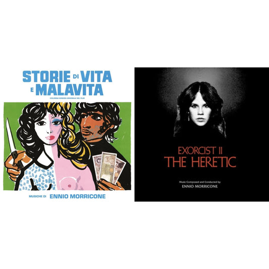 Storie Di Vita E Malavita (Colonna Sonora Originale Del Film) & Exorcist Ii: The Heretic (Blood Red With Black Splatter LP Vinyl) (Ams Exclusive)