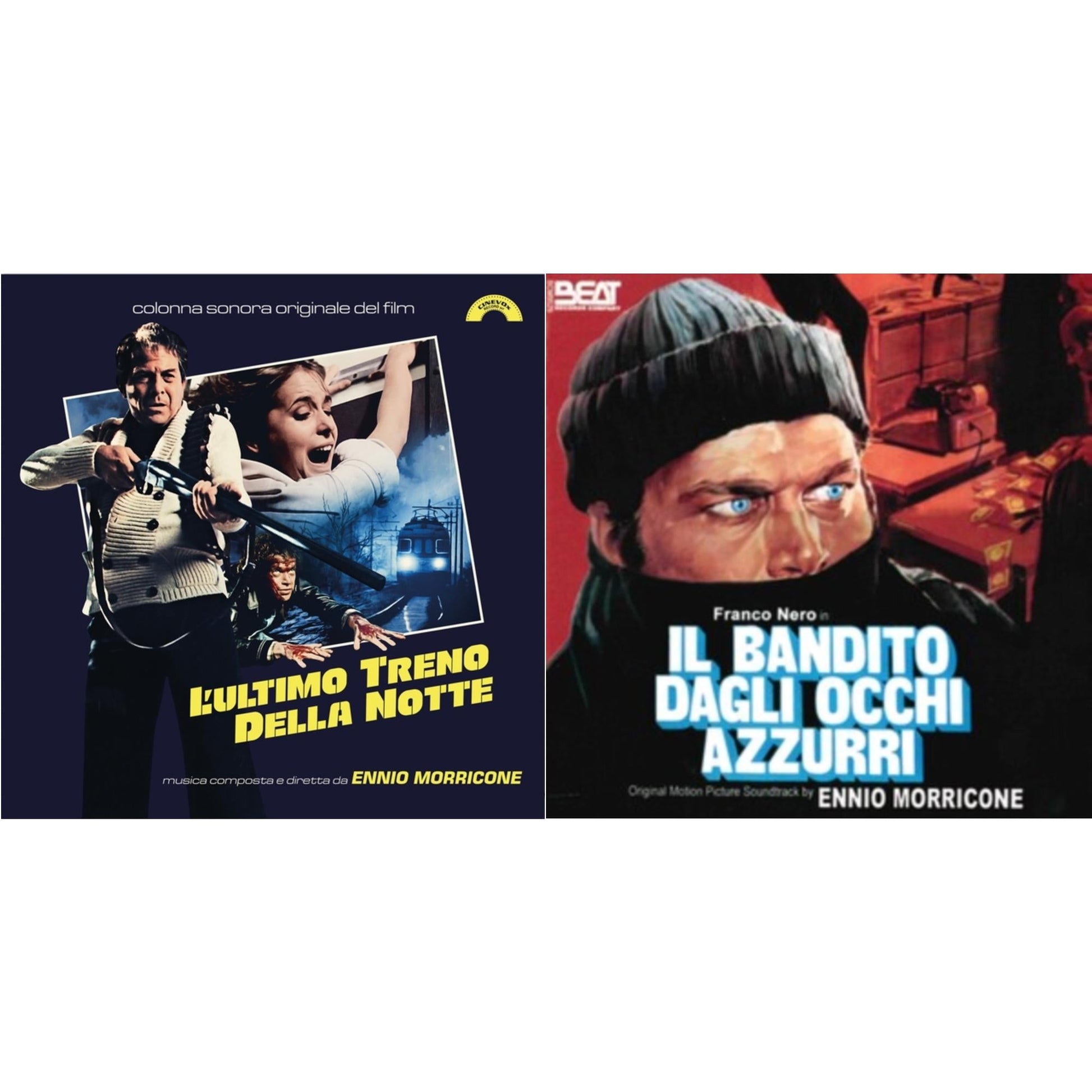 This is a 2 LP Vinyl SKU bundle.
1.This LP Vinyl is brand new.Format: LP VinylMusic Style: SoundtrackThis item's title is: L’Ultimo Treno Della Notte (Yellow LP Vinyl)Artist: Ennio MorriconeLabel: CINEVOX / BTF / AMS (ITALIAN IBarcode: 8004644008776Release Date: 8/5/2022
2.