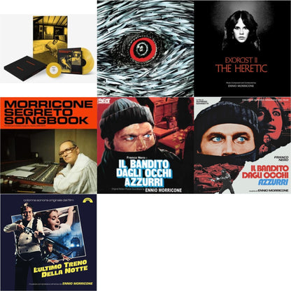 This is a 7 LP Vinyl SKU bundle.
1.This LP Vinyl is brand new.Format: LP VinylMusic Style: ScoreThis item's title is: Morricone Segreto (Yellow Vinyl/2LP/7Inch Single Collector's Edition)Artist: Ennio MorriconeLabel: DECCABarcode: 602435313849Release Date: 1/22/2021
2.