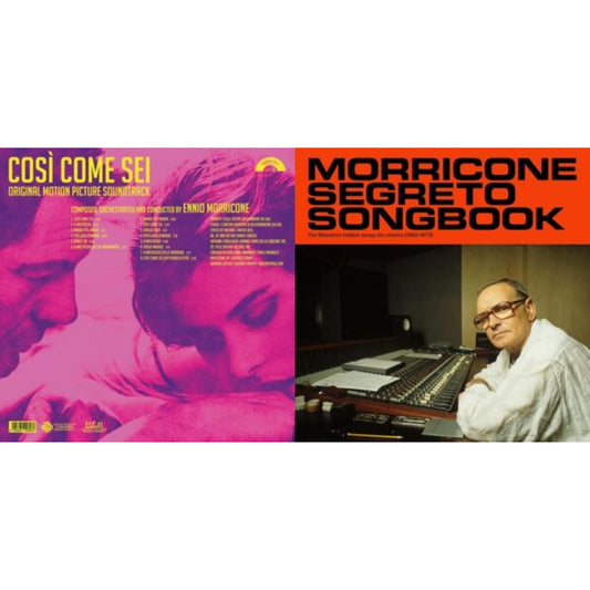 Così Come Sei Ost (Limited/180G/Solid Pink LP Vinyl) & Morricone Segreto Songbook (1962-1973) (2LP)
