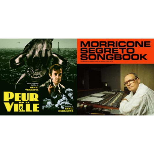 Peur Sur La Ville (Gatefold Sleeve Designed By Eric Adrian Lee) & Morricone Segreto Songbook (1962-1973) (2LP)