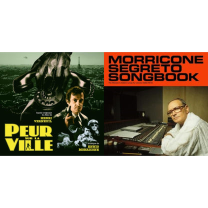 Peur Sur La Ville (Gatefold Sleeve Designed By Eric Adrian Lee) & Morricone Segreto Songbook (1962-1973) (2LP)