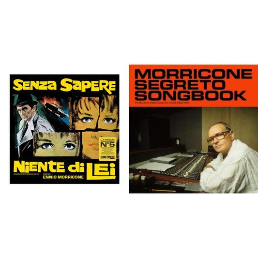 Senza Sapere Niente Di Lei (Yellow LP Vinyl) & Morricone Segreto Songbook (1962-1973) (2LP)