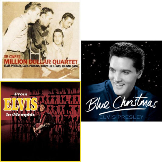 Complete Million Dollar Quartet & From Elvis In Memphis & Blue Christmas