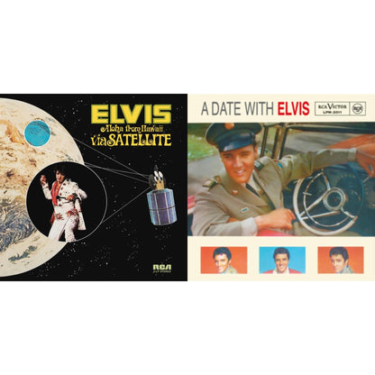 Aloha From Hawaii Via Satellite (2LP/150G) & Date With Elvis (Light Green LP Vinyl/180G)