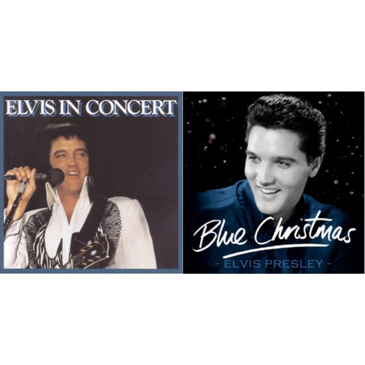 Elvis In Concert & Blue Christmas