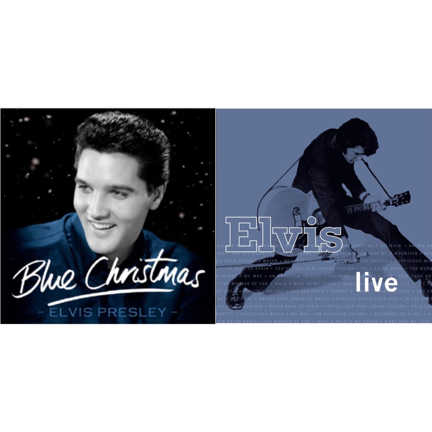 Blue Christmas & Elvis Live