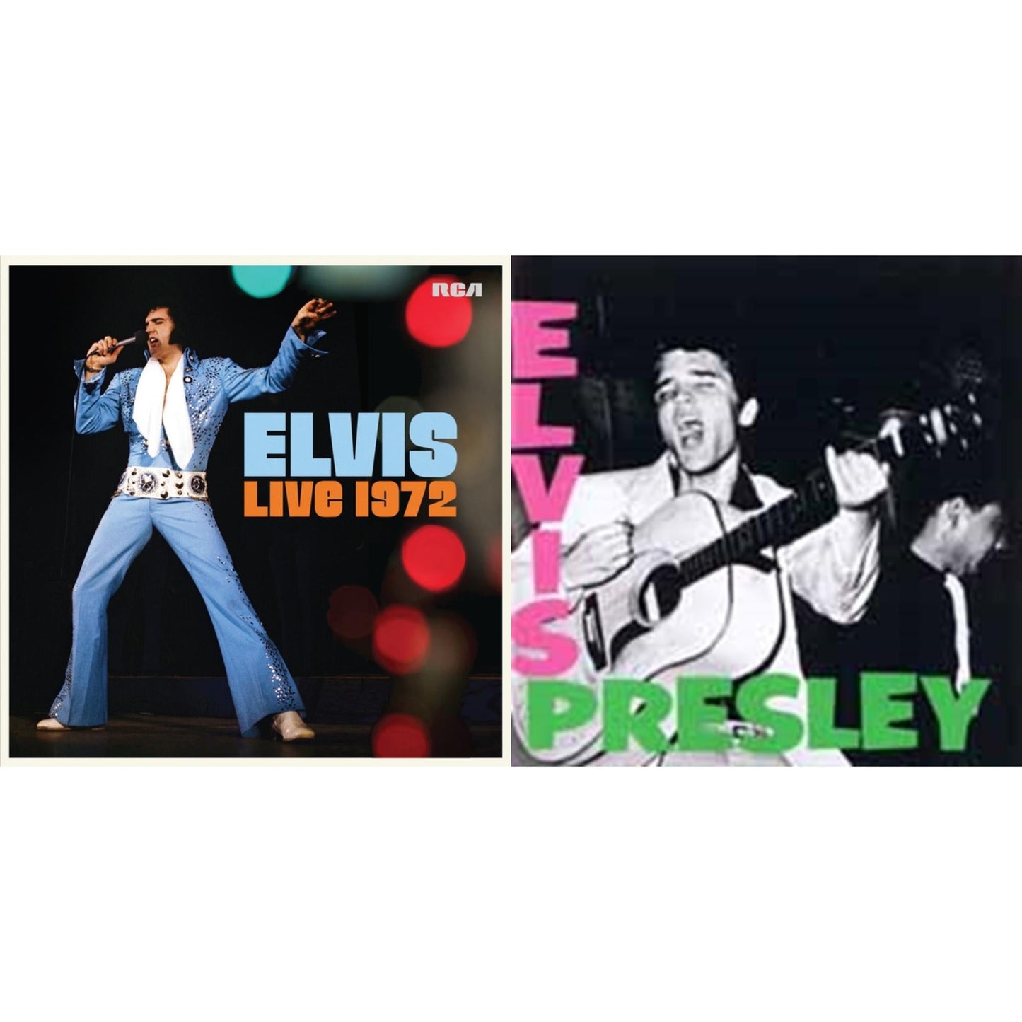 Elvis Live 1972 (2LP) & Elvis Presley