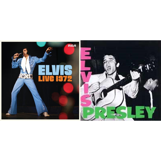 Elvis Live 1972 (2LP) & Elvis Presley