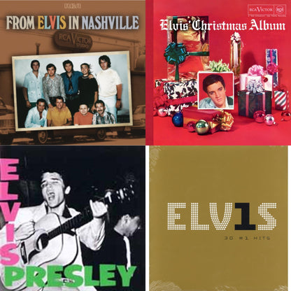 From Elvis In Nashville (2LP) & Elvis' Christmas Album & Elvis Presley & Elvis 30 #1 Hits (2LP/180G)