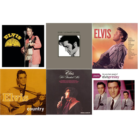 Elvis At Sun & Elvis Ultimate Gospel & Elvis & Elvis Country & He Touched Me & Playlist: Very Best Gospel Of Elvis Presley